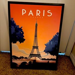 Paris Eiffel Tower Framed Print